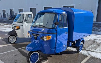 Vespa Cart vs. Piaggio Ape